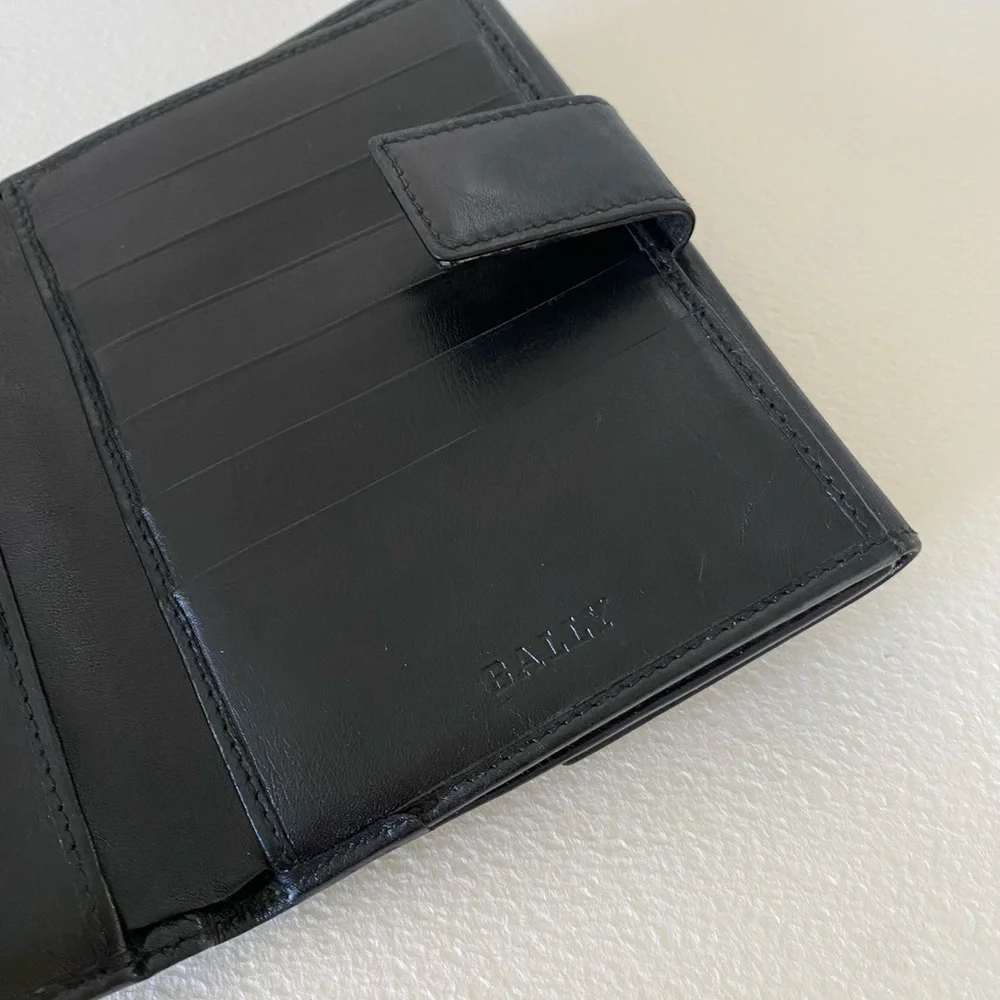 Bally Black Leather bifold wallet - Picture 15 of 15